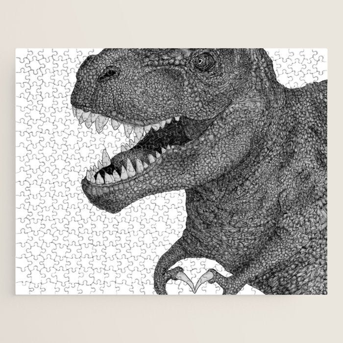 Dino Love Jigsaw Puzzle Gallery Image 1