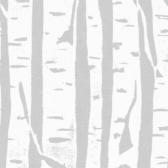 Woodcut Birches Grey Coffee Mug Gallery Image 2