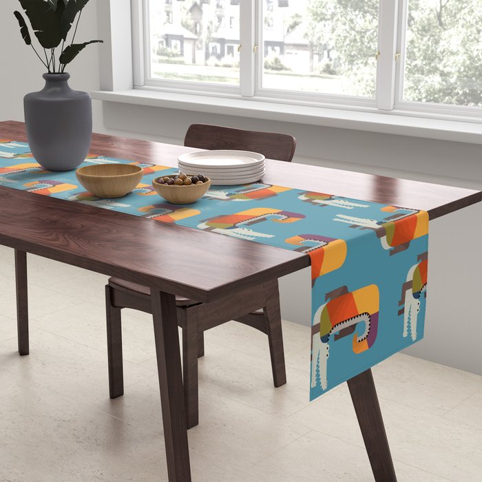 Crocodile Table Runner Gallery Image 2