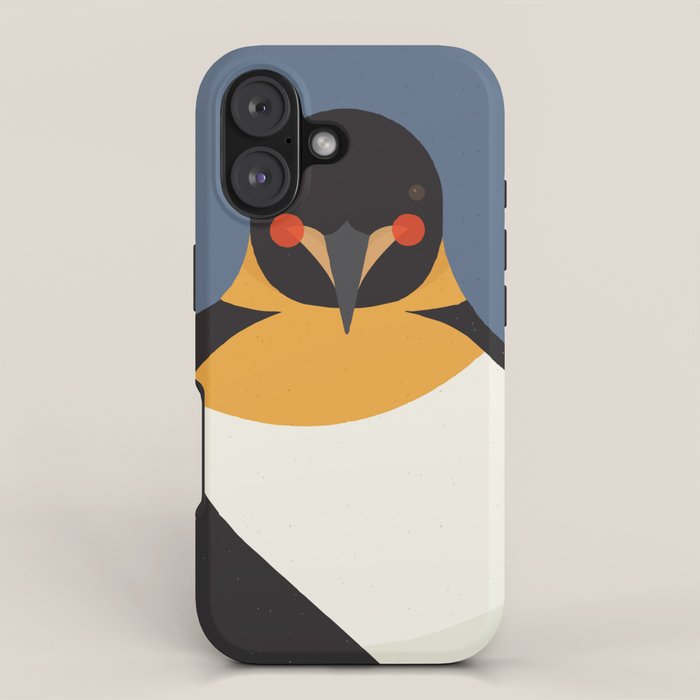 Emperor Penguin, Animal Portrait iPhone Case Gallery Image 1