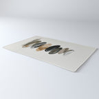 Stacked Stones Zen Minimalist Neutral Design Rug Gallery Image 3