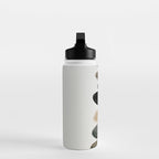 Stacked Stones Zen Minimalist Neutral Design Water Bottle Gallery Image 3