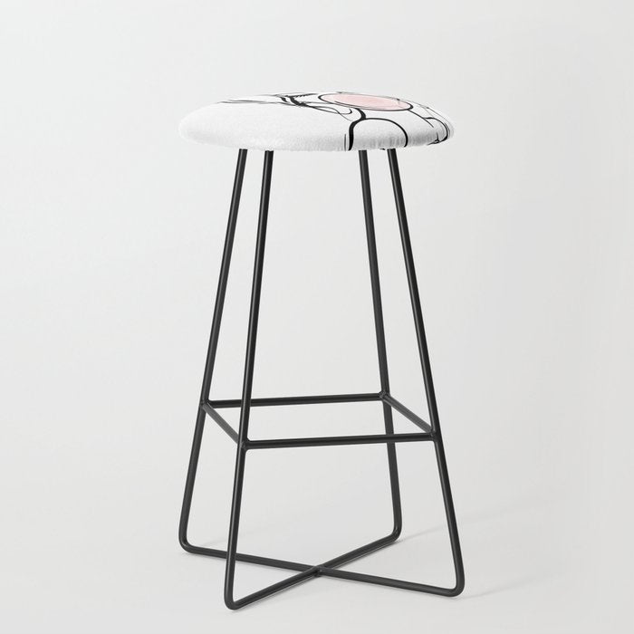 Bubble Gum Wink Stool Gallery Image 1