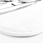 Bubble Gum Wink Bath Mat Gallery Image 3