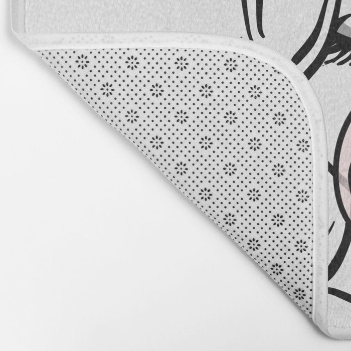 Bubble Gum Wink Bath Mat Gallery Image 2