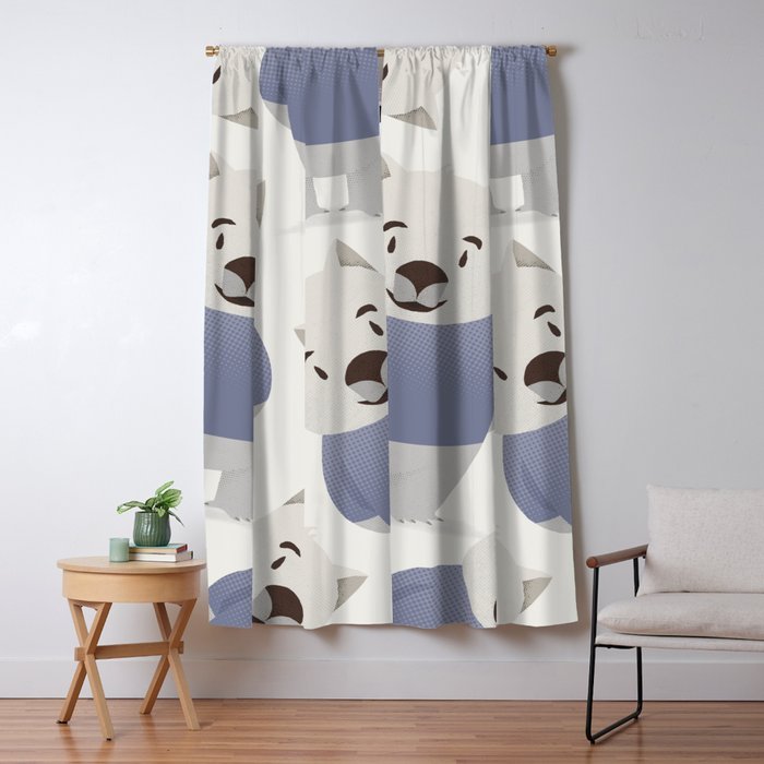 Kiddie Wombat Window Curtain Gallery Image 5