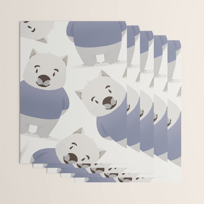 Kiddie Wombat Wrapping Paper Gallery Image 3