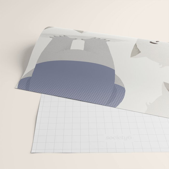 Kiddie Wombat Wrapping Paper Gallery Image 2