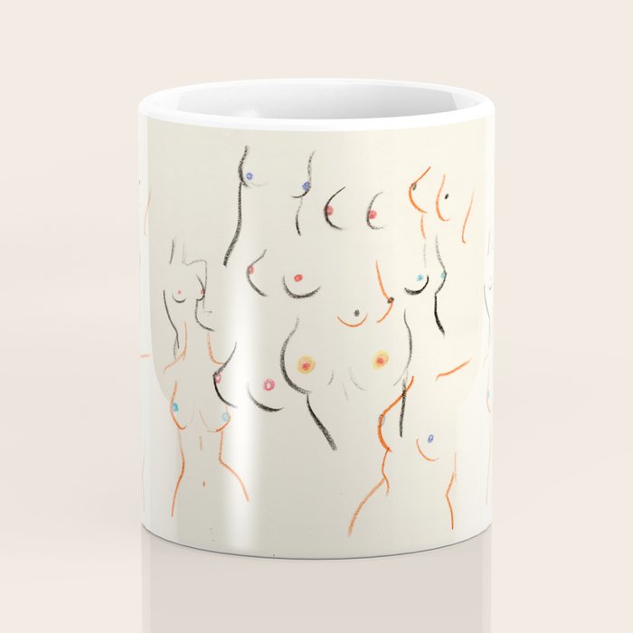 Breasts in Cream Coffee Mug Gallery Image 4