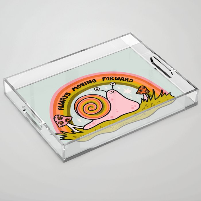 Always Moving Forward Acrylic Tray Gallery Image 1