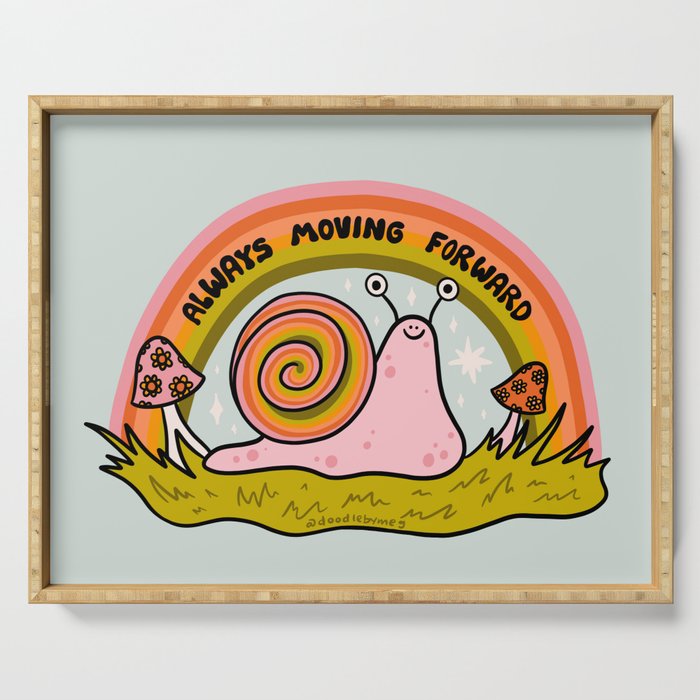 Always Moving Forward Serving Tray Gallery Image 1