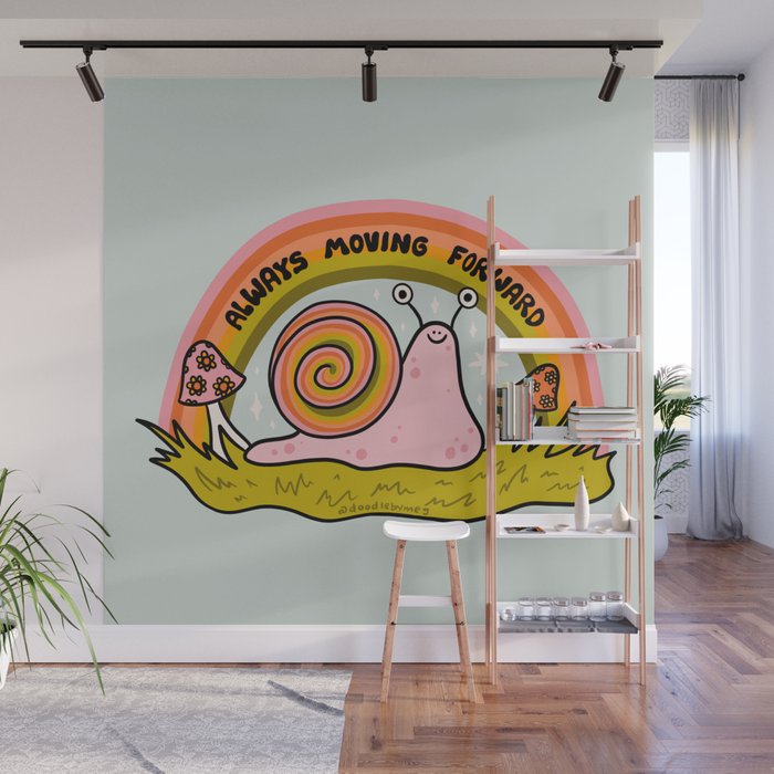Always Moving Forward Wall Mural Gallery Image 1