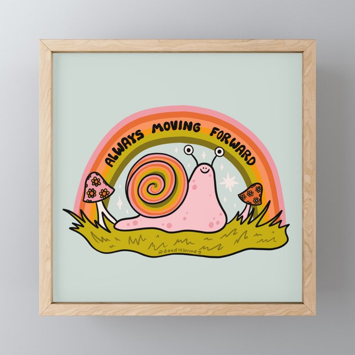 Always Moving Forward Mini Art Print Gallery Image 1