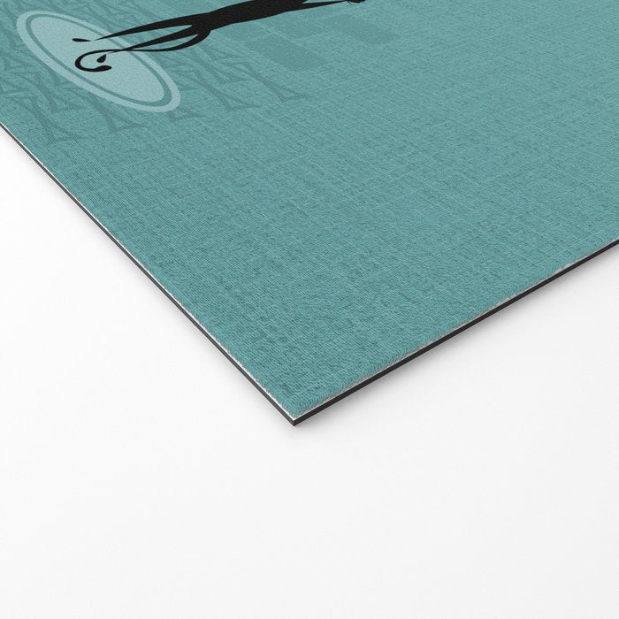 Mid Century Kitty Mishchief - w/ Orange ©studioxtine Welcome Mat Gallery Image 2