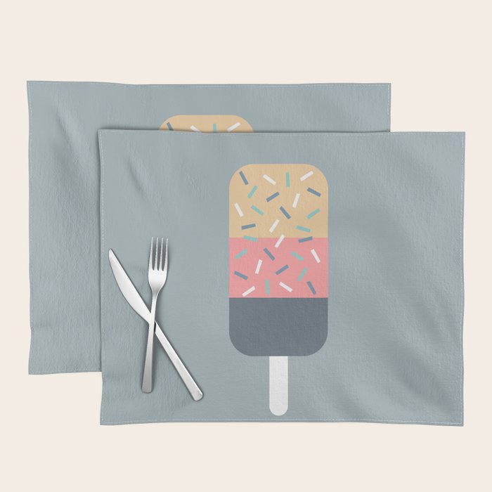 Popsicle (Blue) Placemat Gallery Image 1