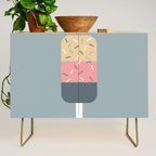 Popsicle (Blue) Credenza Gallery Image 1