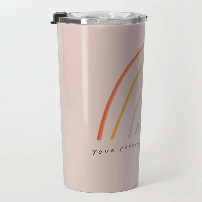 "Your Presence Matters" Travel Mug Gallery Image 3