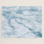 Light blue marble texture Jigsaw Puzzle Gallery Image 1