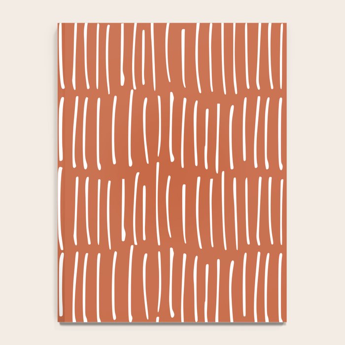 Boho Wall Art, Colour Prints, Terracotta, Line Art Notebook Gallery Image 4