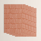 Boho Wall Art, Colour Prints, Terracotta, Line Art Wrapping Paper Gallery Image 3
