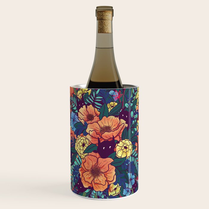 Wild Flowers Wine Chiller Gallery Image 1