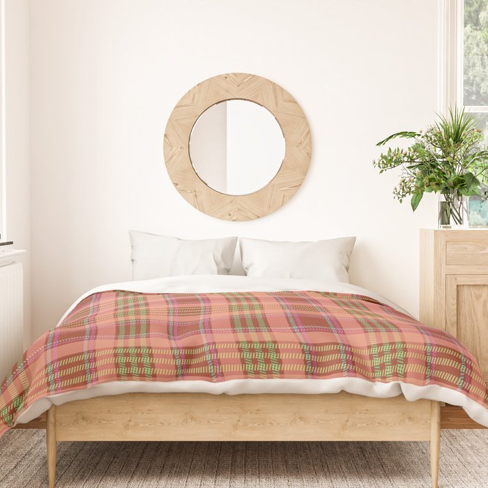 Modern Charm Plaids Duvet Cover Gallery Image 3