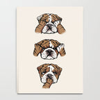 No Evil English Bulldog Notebook Gallery Image 4
