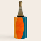 Mid Century Eclipse / Abstract Geometric Wine Chiller Gallery Image 1