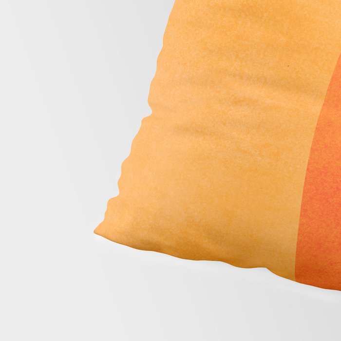 Mid Century Eclipse / Abstract Geometric Pillow Sham Gallery Image 4