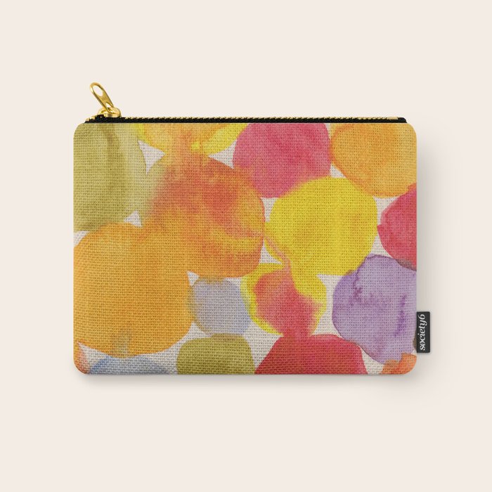 Watercolor Party #1 Carry All Pouch Gallery Image 1
