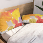 Watercolor Party #1 Pillow Sham Gallery Image 2