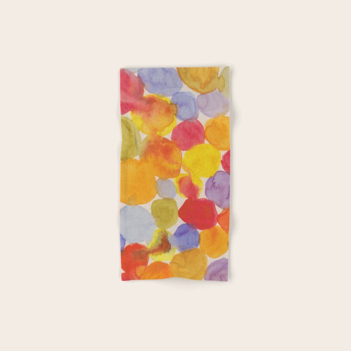 Watercolor Party #1 Bath Towel Gallery Image 1