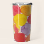 Watercolor Party #1 Travel Mug Gallery Image 2