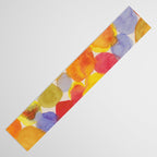 Watercolor Party #1 Table Runner Gallery Image 3
