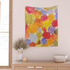 Watercolor Party #1 Wall Tapestry Gallery Image 2