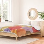 Watercolor Party #1 Duvet Cover Gallery Image 2