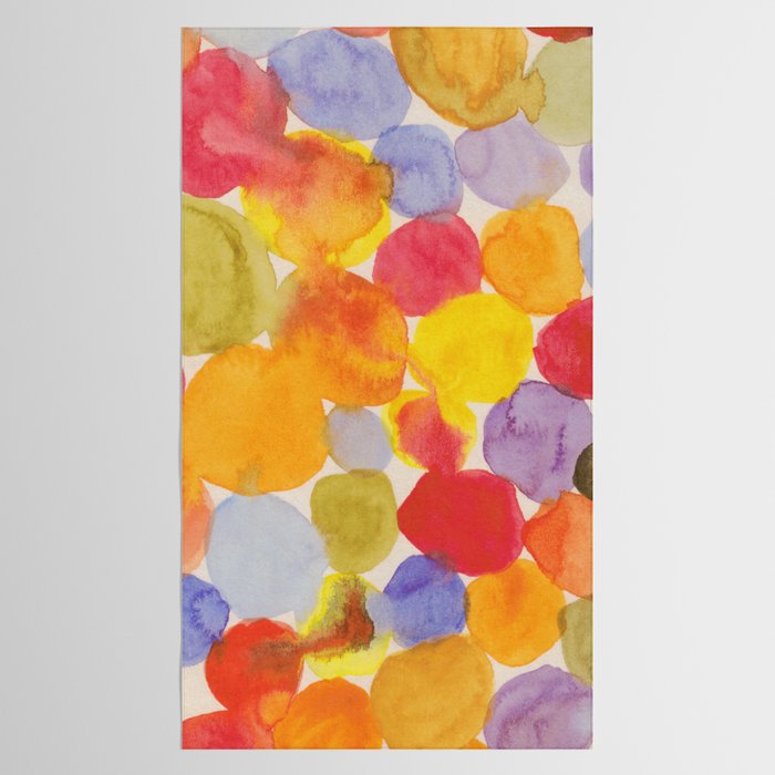 Watercolor Party #1 Tablecloth Gallery Image 2