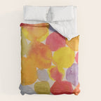 Watercolor Party #1 Duvet Cover Gallery Image 6
