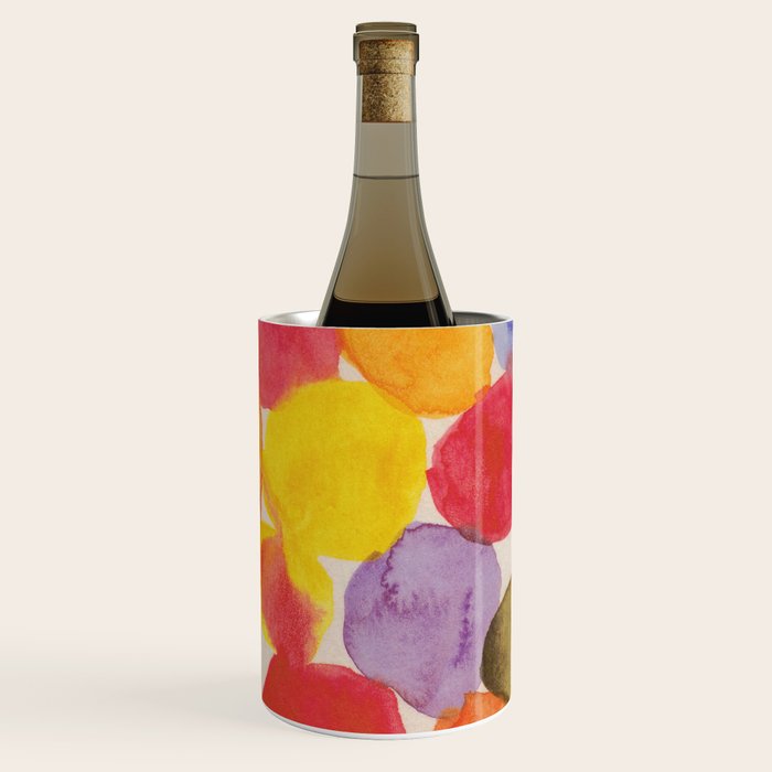 Watercolor Party #1 Wine Chiller Gallery Image 3