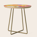 Watercolor Party #1 Side Table Gallery Image 1
