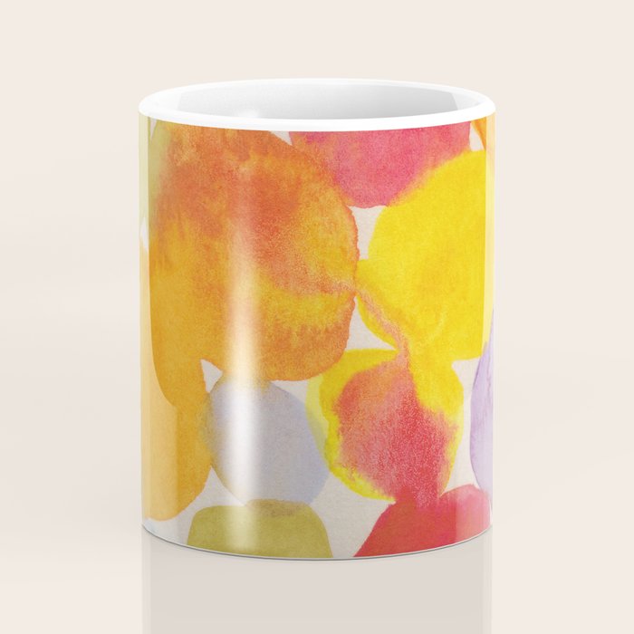 Watercolor Party #1 Coffee Mug Gallery Image 4