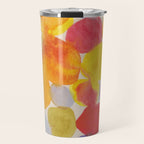 Watercolor Party #1 Travel Mug Gallery Image 1