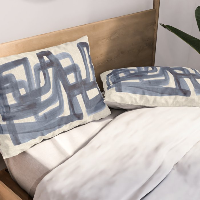 Winter Streets Pillow Sham Gallery Image 2