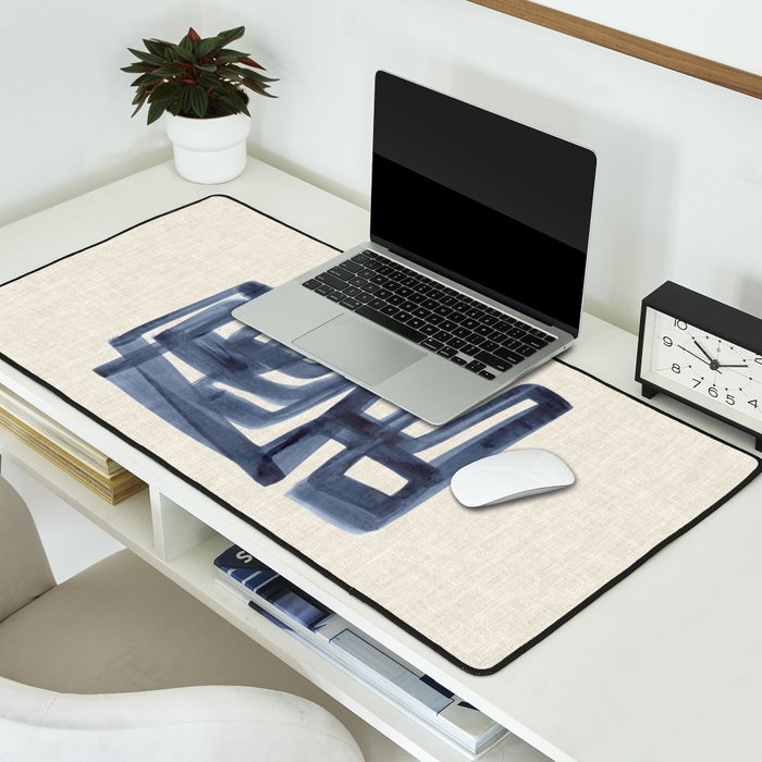Winter Streets Desk Mat Gallery Image 2