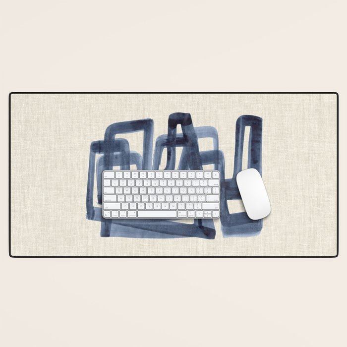 Winter Streets Desk Mat Gallery Image 1
