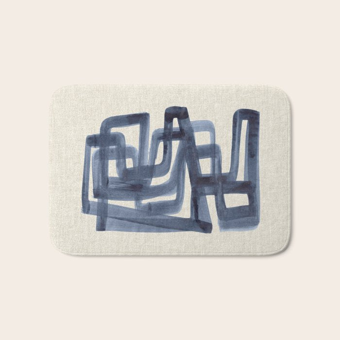 Winter Streets Bath Mat Gallery Image 1