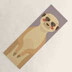 Meerkat, Animal Portrait Yoga Mat Gallery Image 1