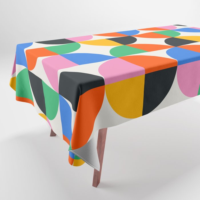BAUHAUS PATTERN STUDY 02 Tablecloth Gallery Image 1