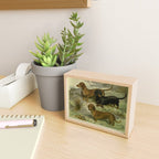 Vintage Dachshunds Mini Art Print Gallery Image 2