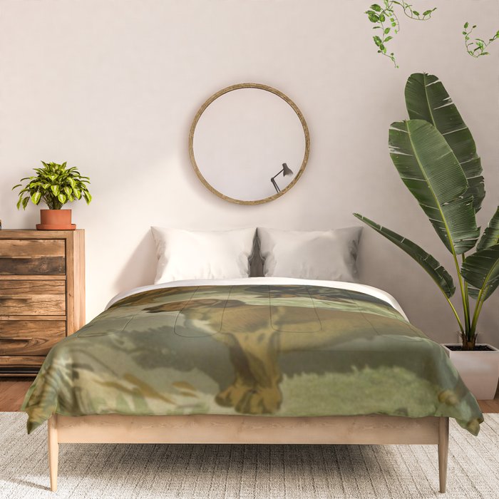 Vintage Dachshunds Comforter Gallery Image 3